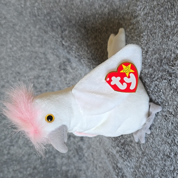 Ty Other - Kuku 🦜Ty Beanie Baby Cockatoo Bird 🦜 Gift, Kids Toy Collectible, NWT